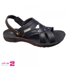 صندل  مردانه چرم طبیعی تبریز کد 2725