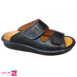 صندل کاملا طبی مردانه چرم طبیعی تبریز کد 2732