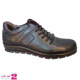 کفش اسپورت مردانه چرم طبیعی تبریز کد 2744