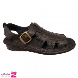 صندل  مردانه چرم طبیعی تبریز کد 2746