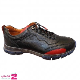 کفش اسپورت مردانه چرم طبیعی تبریز کد 2754
