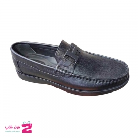 کفش کالج مردانه چرم طبیعی تبریز کد 2825