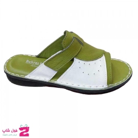 صندل طبی زنانه چرم طبیعی  گاوی تبریز کد 2844