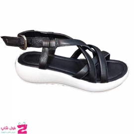 کفش تابستانی زنانه مجلسی چرم طبیعی تبریز کد 2865