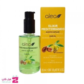 سرم موی آرگان آله آ مدل اکسیر مدیترانه ای همراه روغن زیتون 130 میل Alea Elixir Mediterraneo 