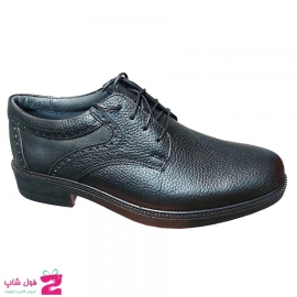 کفش مجلسی  اداری راحتی مردانه چرم طبیعی گاوی کد 2952