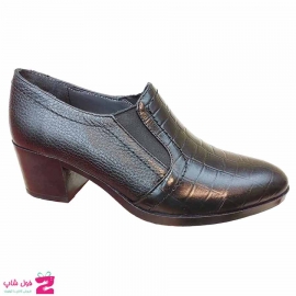 کفش مجلسی زنانه سایز بزرگ  چرم طبیعی  تبریز کد 2991