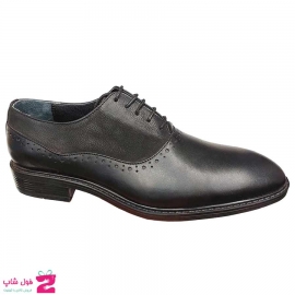 کفش مجلسی  مردانه چرم طبیعی گاوی کد 3019