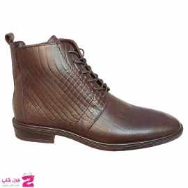 نیم بوت مردانه مجلسی چرم طبیعی  تبریز کد 3080
