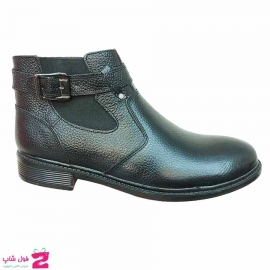 نیم بوت مردانه مجلسی چرم طبیعی  تبریز کد 3088