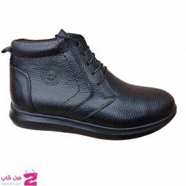 نیم بوت مردانه مجلسی چرم طبیعی  تبریز کد 31276