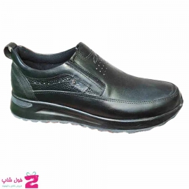 کفش مردانه طبی راحتی چرم طبیعی تبریز کد 3143
