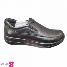 کفش مردانه طبی راحتی چرم طبیعی تبریز کد 3147