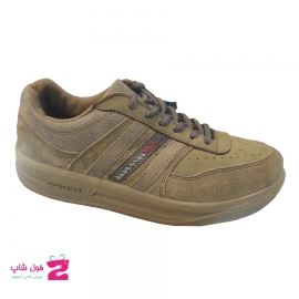 کفش کتونی مردانه چرم طبیعی  تبریز کد 3246